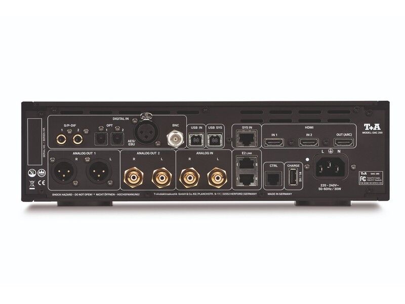 T+A DAC 200 D/A Converter Black - Image 2