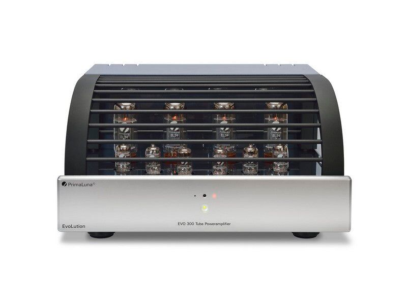 PrimaLuna EVO 300 Tube Power Amplifier (EL34) Silver