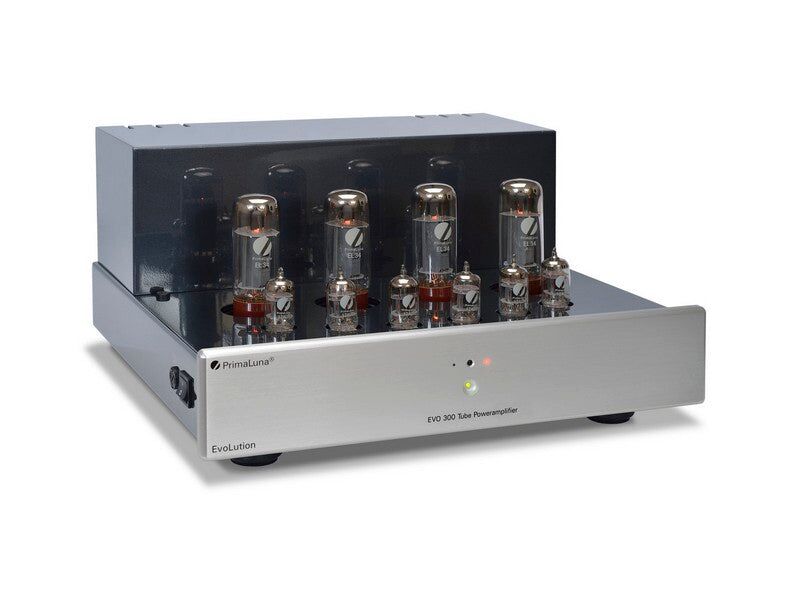 PrimaLuna EVO 300 Tube Power Amplifier (EL34) Silver - Image 5