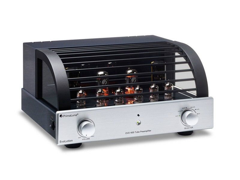 PrimaLuna EVO 400 Tube Preamplifier Silver with MM Phono Stage - Image 2