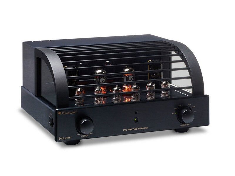 PrimaLuna EVO 400 Tube Preamplifier Black with MM Phono Stage - Image 2
