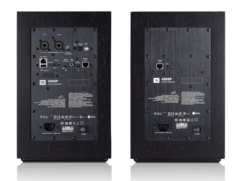 JBL 4305P Powered 2-way Bookshelf Studio Monitor Pair Black - Image 2