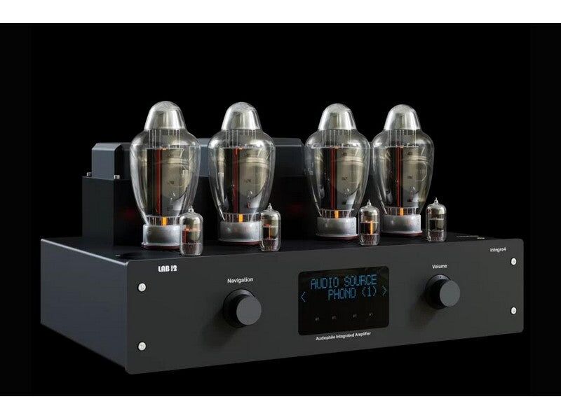 LAB12 INTEGRE4 MK2 Full Tube Audiophile Integrated Amplifier Black - Image 2