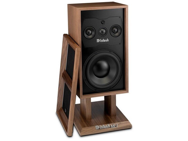 McIntosh ML1 Loudspeaker Pair Mk II Vintage Style Walnut - Image 5