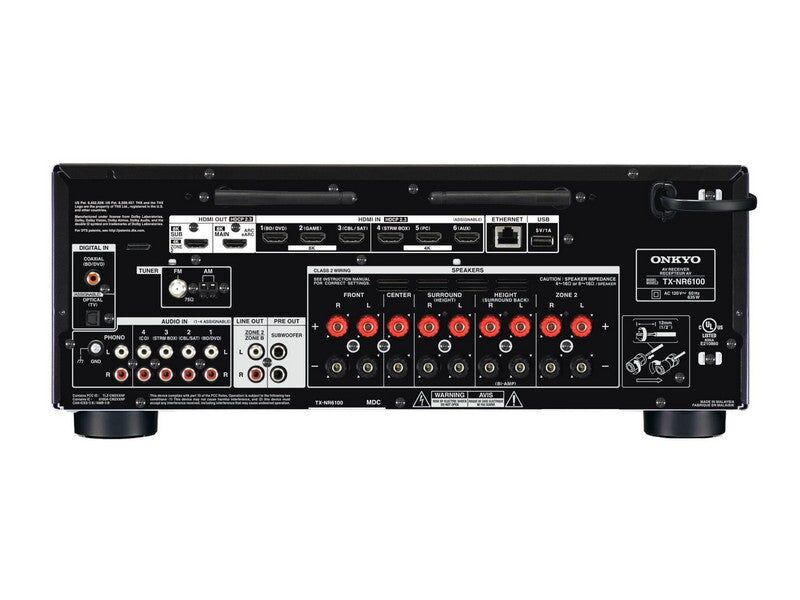 Onkyo TX-NR6100 7.2ch Home Theatre AV Receiver - Image 3