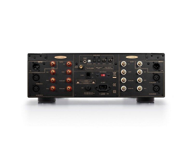 Advance Paris X-P1200 Dual Mono & Dual Power Supply Preamplifier Black - Image 2