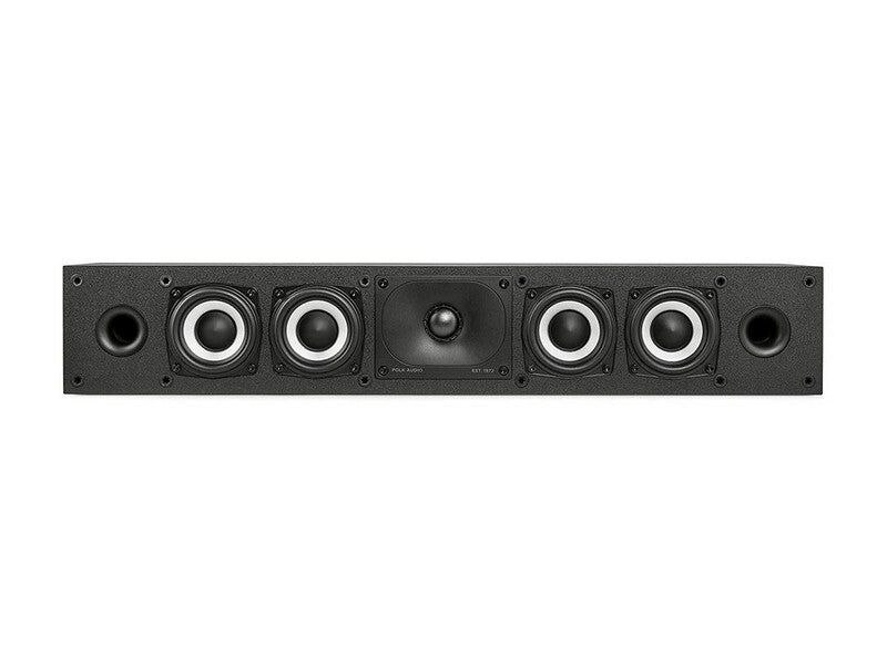 Polk MXT35 Slim Centre Speaker Black Monitor XT Series