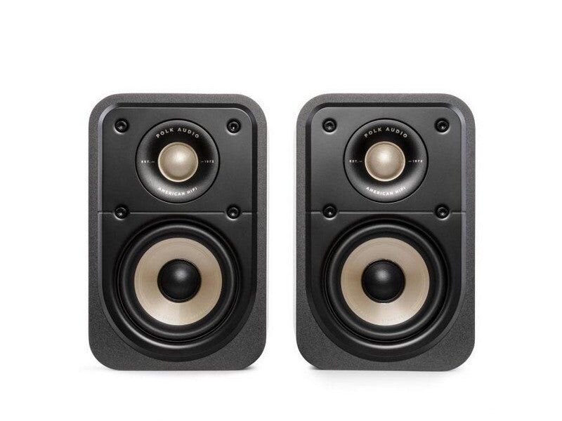 Polk Signature Elite ES10 Bookshelf Speaker Pair Black - Image 2