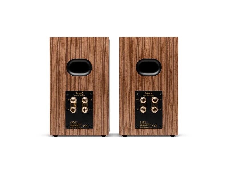 Ruark Music System (R610 Music Console + Sabre-R Bookshelf Speakers) Walnut - Image 8