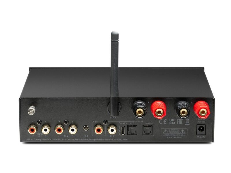 Pro-Ject Stereo Box E Integrated Amplifier - Black - Image 2