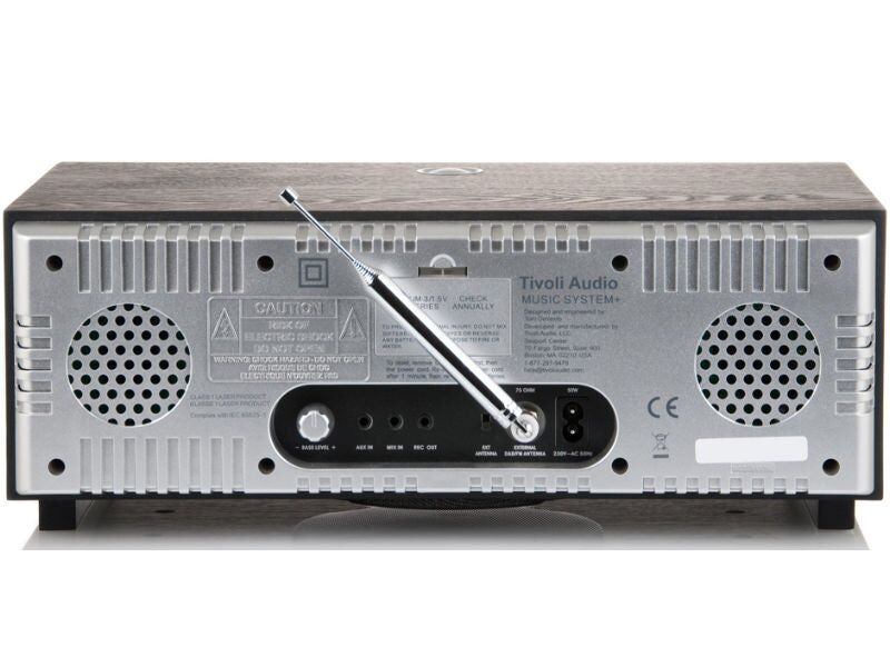 Tivoli Audio Music System+ FM/DAB+ Micro Hi-Fi System CD Player Bluetooth CHERRY - Image 2