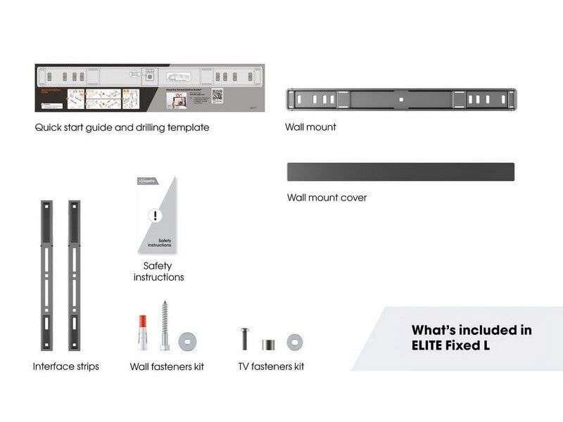Vogel's TVM 5605 Fixed TV Wall Mount Grey - Image 4