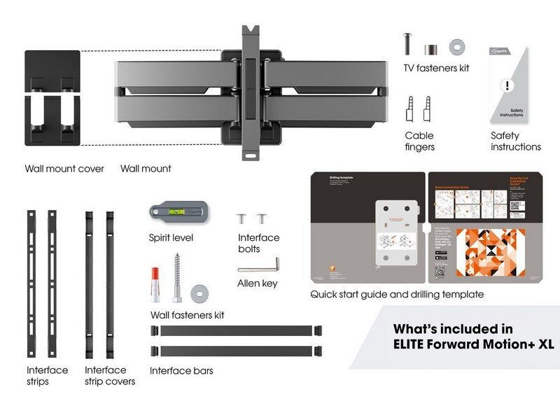 Vogel's TVM 5855 Full-Motion TV Wall Mount Black - Image 9