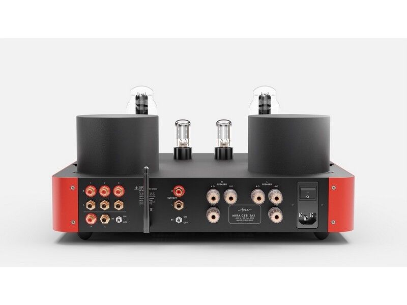 Fezz Mira Ceti 2A3 Tube Amplifier Red - Image 4