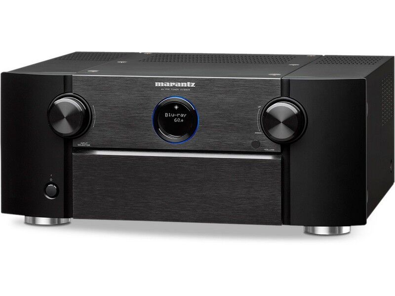 Marantz AV8805A 8K AV Pre-amplifier with HEOS - Black - Image 3