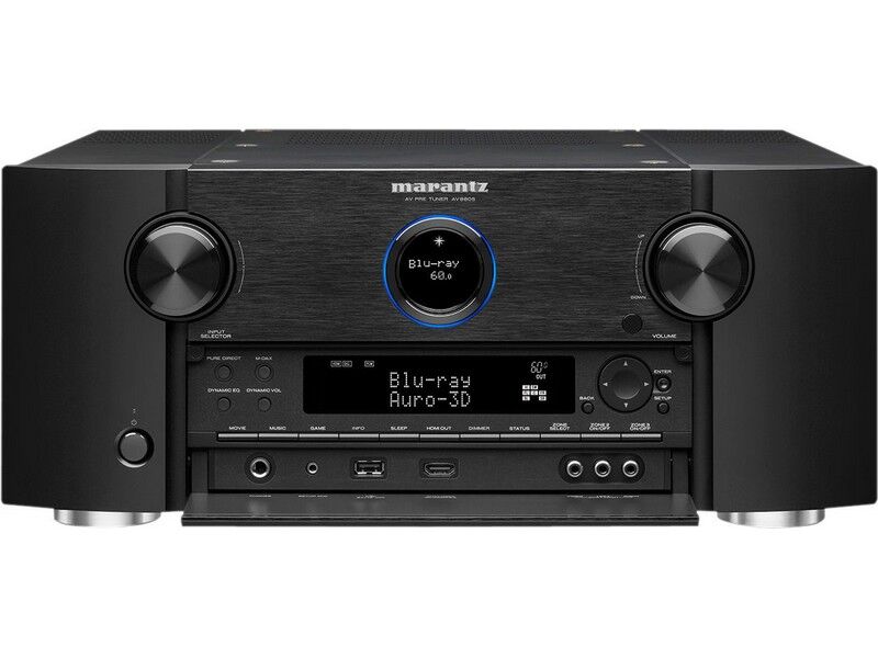 Marantz AV8805A 8K AV Pre-amplifier with HEOS - Black - Image 2