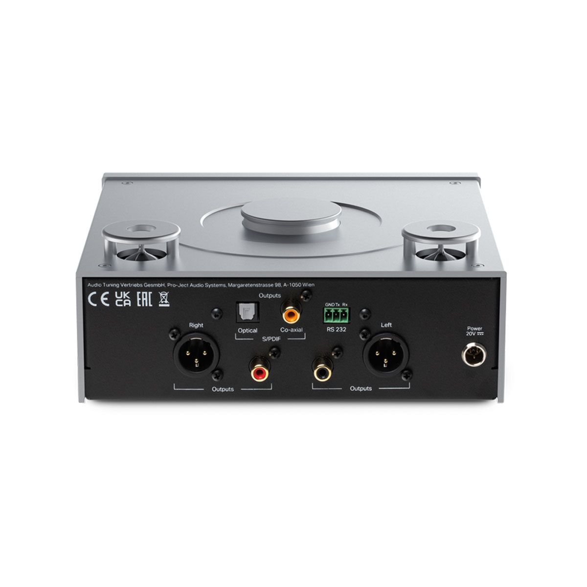 Pro-Ject CD Box RS2 Tube CD Player - Silver - Image 2