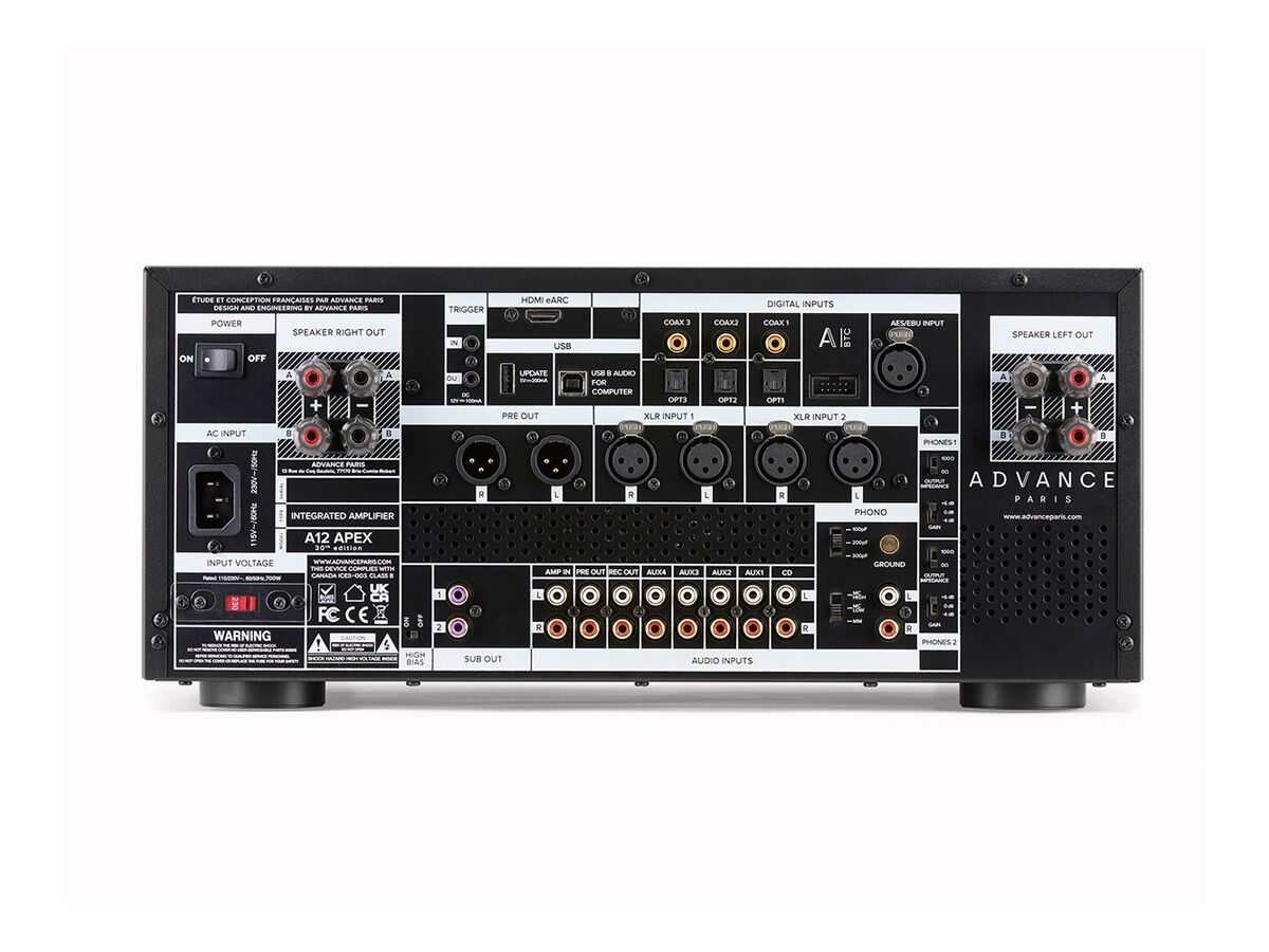 Amplifier A12 Apex Back