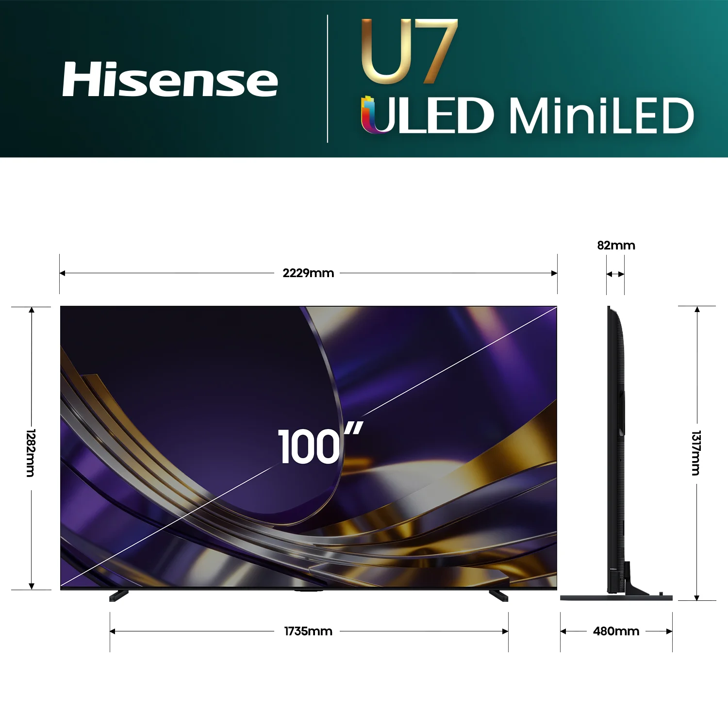 Hisense U7S ULED MiniLED 165Hz 4K TV - Image 10