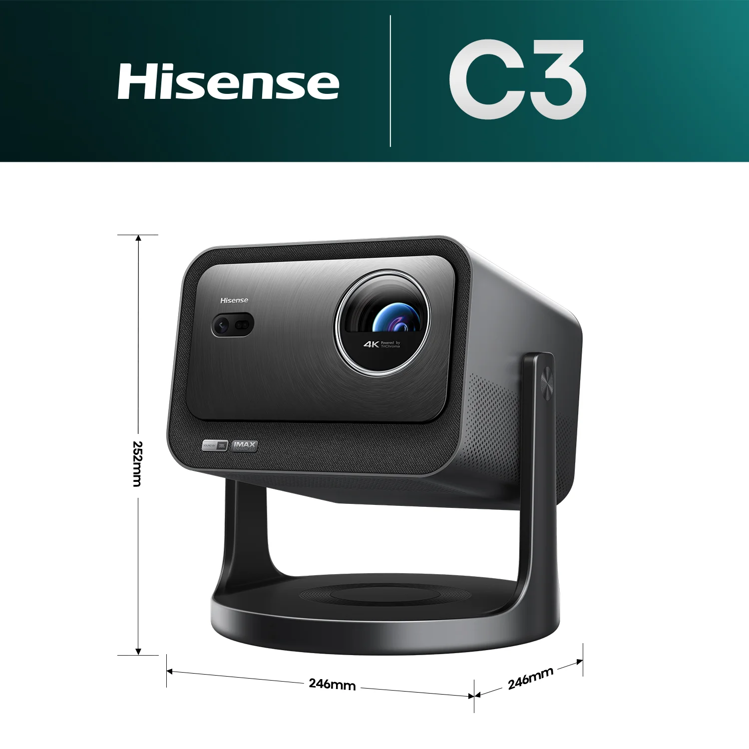 Hisense C3 65"-300" 4K Triple Laser Projector - Image 5