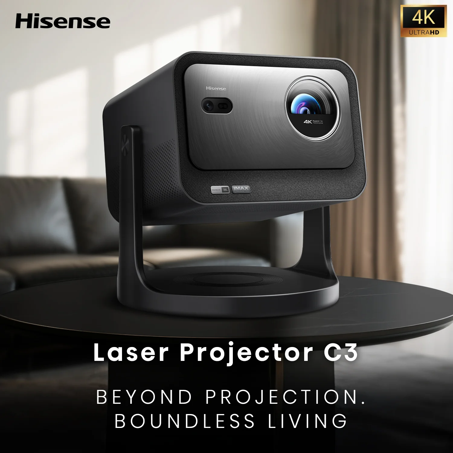 Hisense C3 65"-300" 4K Triple Laser Projector - Image 6
