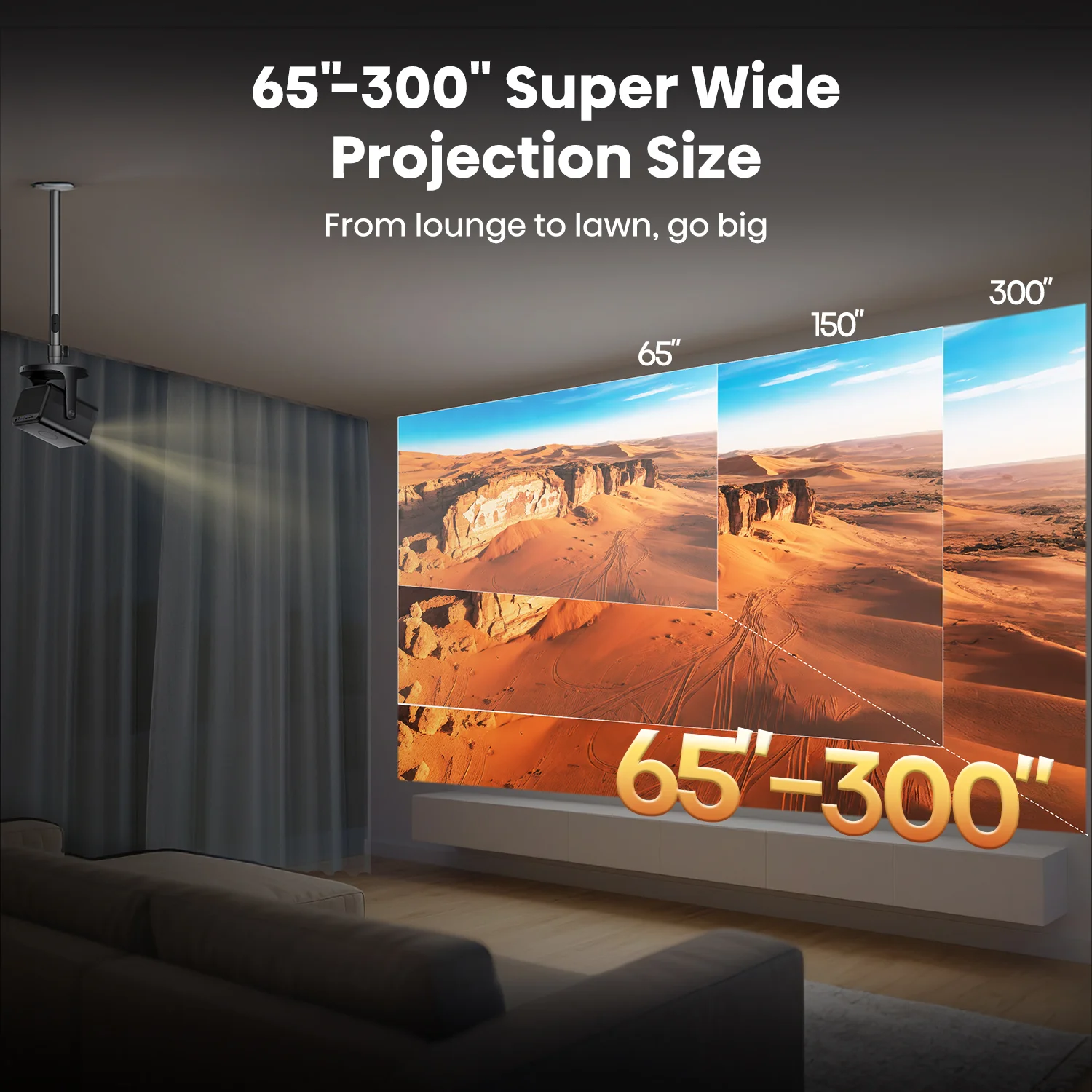 Hisense C3 65"-300" 4K Triple Laser Projector - Image 9