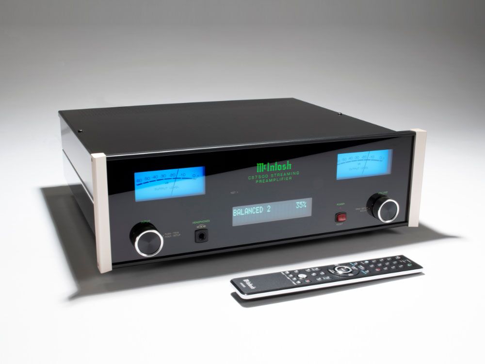 McIntosh CS7500 2-Channel Streaming Preamplifier - Image 2