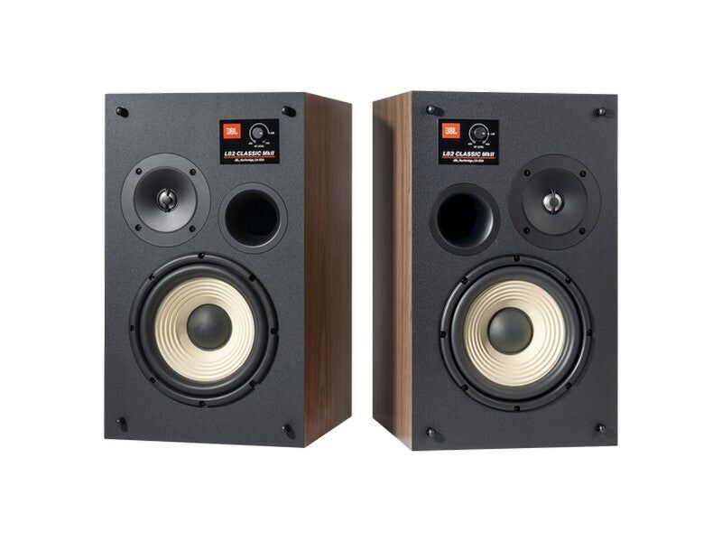 JBL L82 Classic Mk II 8" 2 way Bookshelf Loudspeaker Pair Orange - Image 3