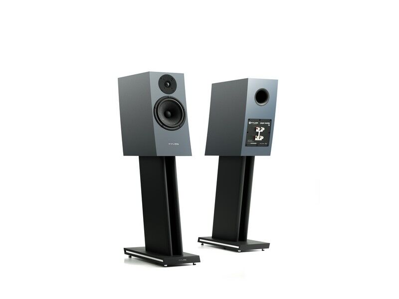 Pylon Audio Jasper Monitor 18 Stand-mount Loudspeaker Pair Blue Grey