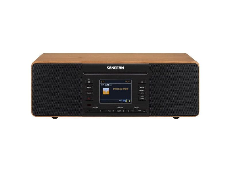 Sangean DDR-66BT All in One Music System Digital Internet Radio Walnut