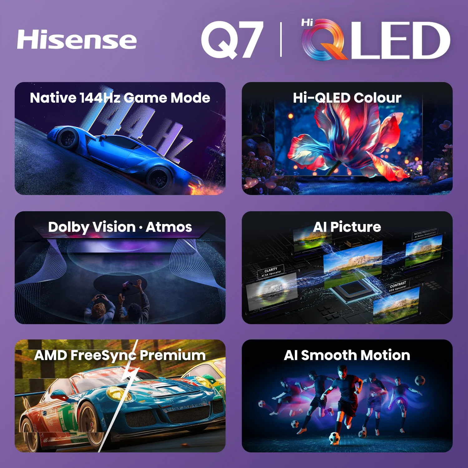 Hisense Q7S Hi-QLED 4K Smart TV - Image 8