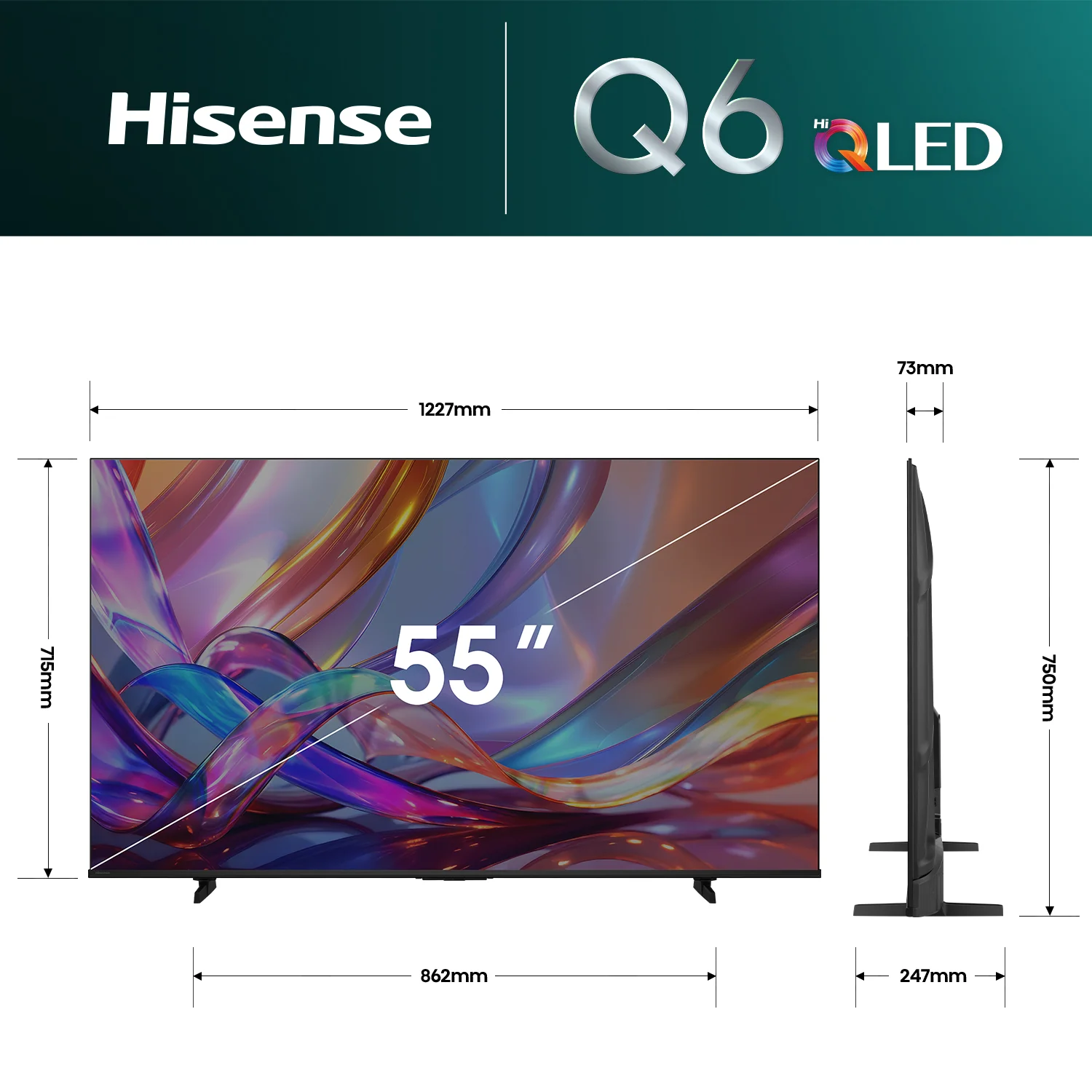 Hisense Q6S Hi-QLED Smart TV - Image 9