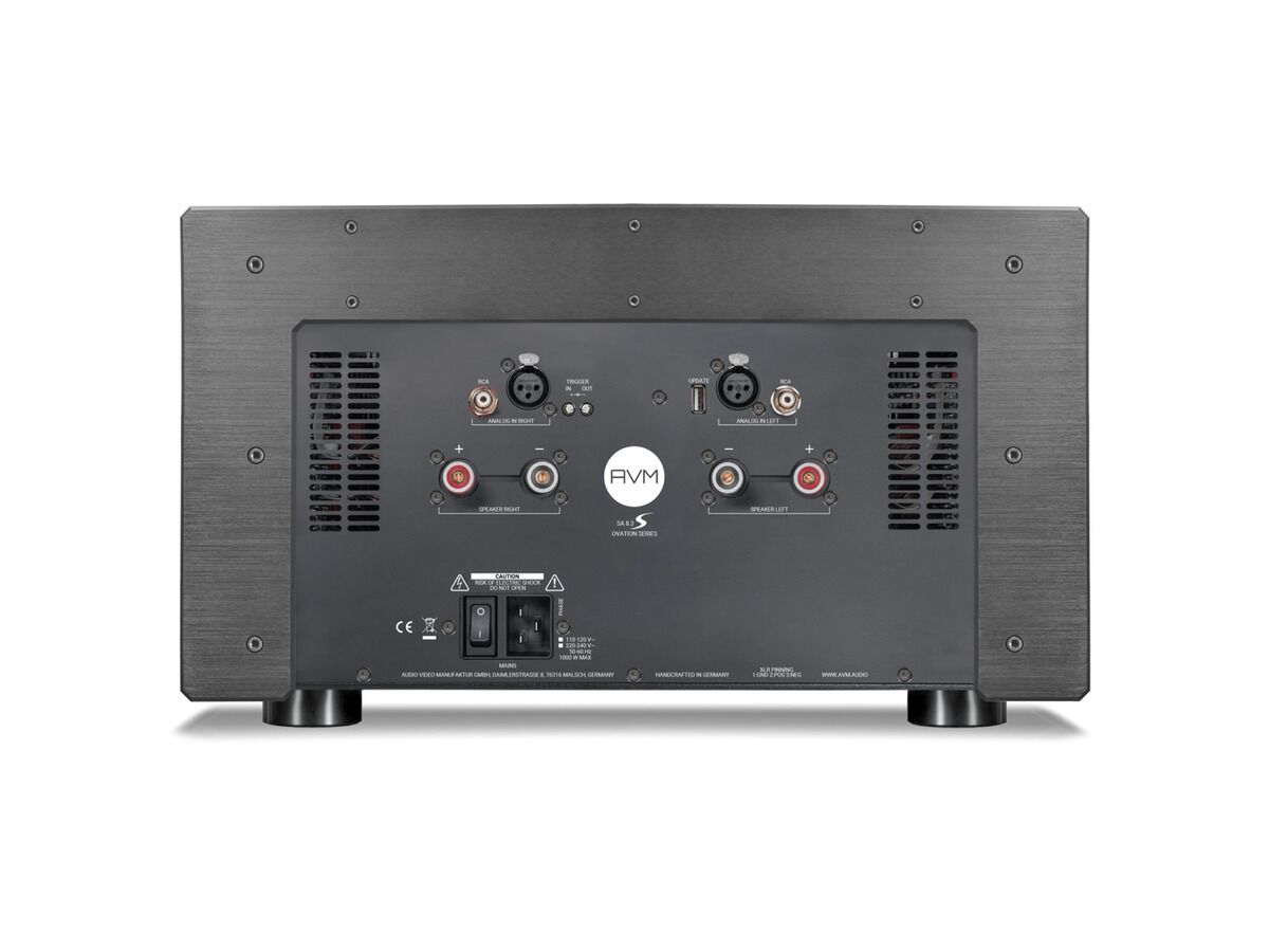 AVM Ovation SA 8.3 Lite Stereo Power Amplifier - Image 6