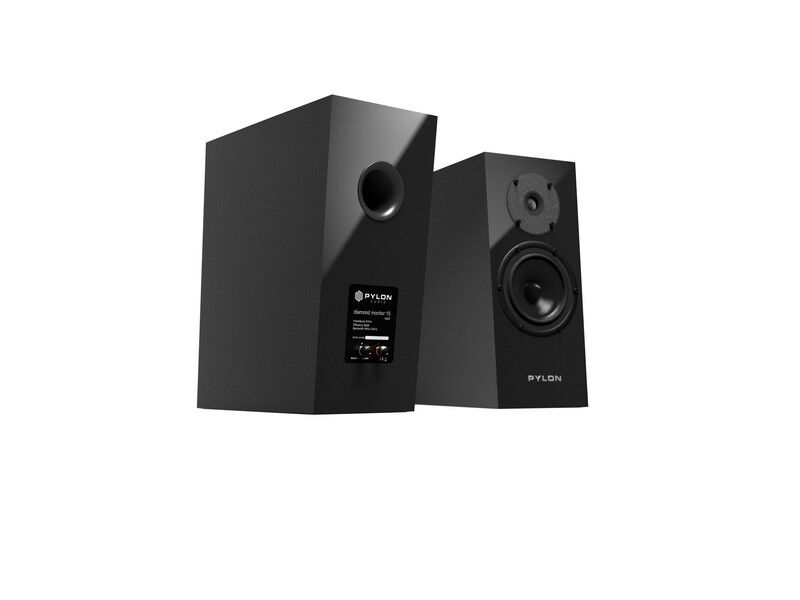 Pylon Audio Diamond Monitor 15 MK2 Speaker Pair High Gloss Black - Image 2